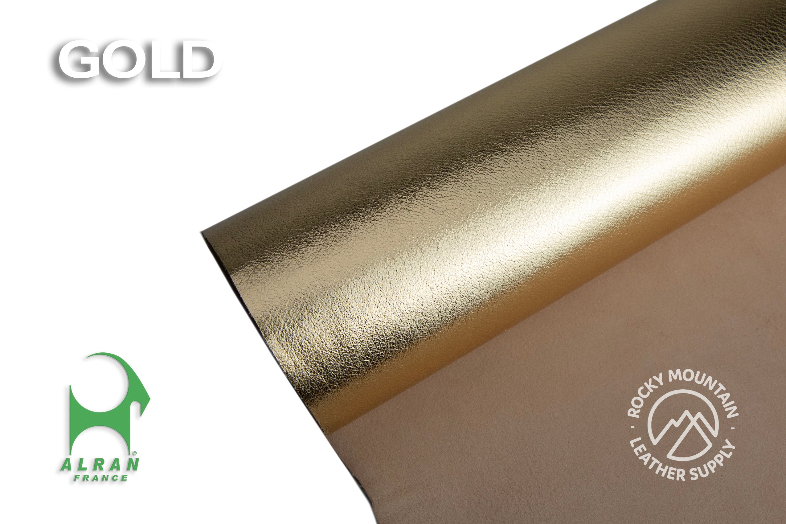 Alran - Sully "Metallics" Chevre Chagrin - Goat Leather (SAMPLES)
