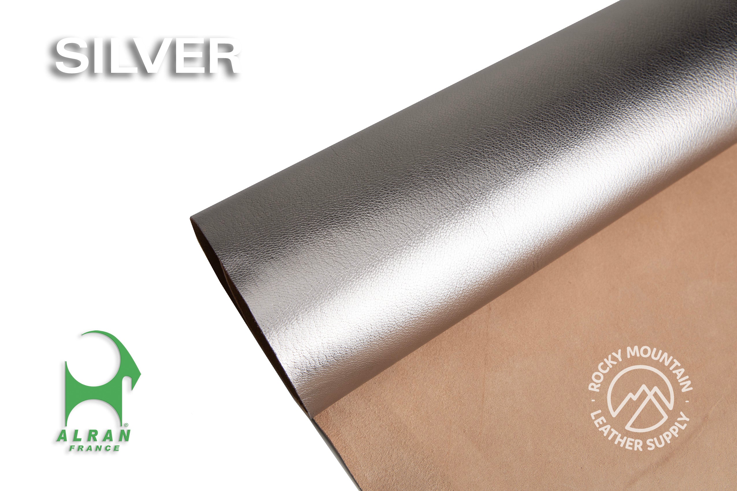 Alran - Sully "Metallics" Chevre Chagrin - Goat Leather (SAMPLES)