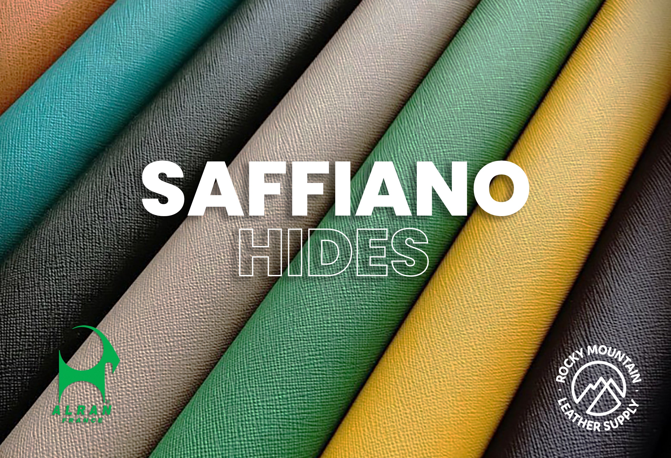Alran - "Saffiano" Chevre - Goat Leather (HIDES)