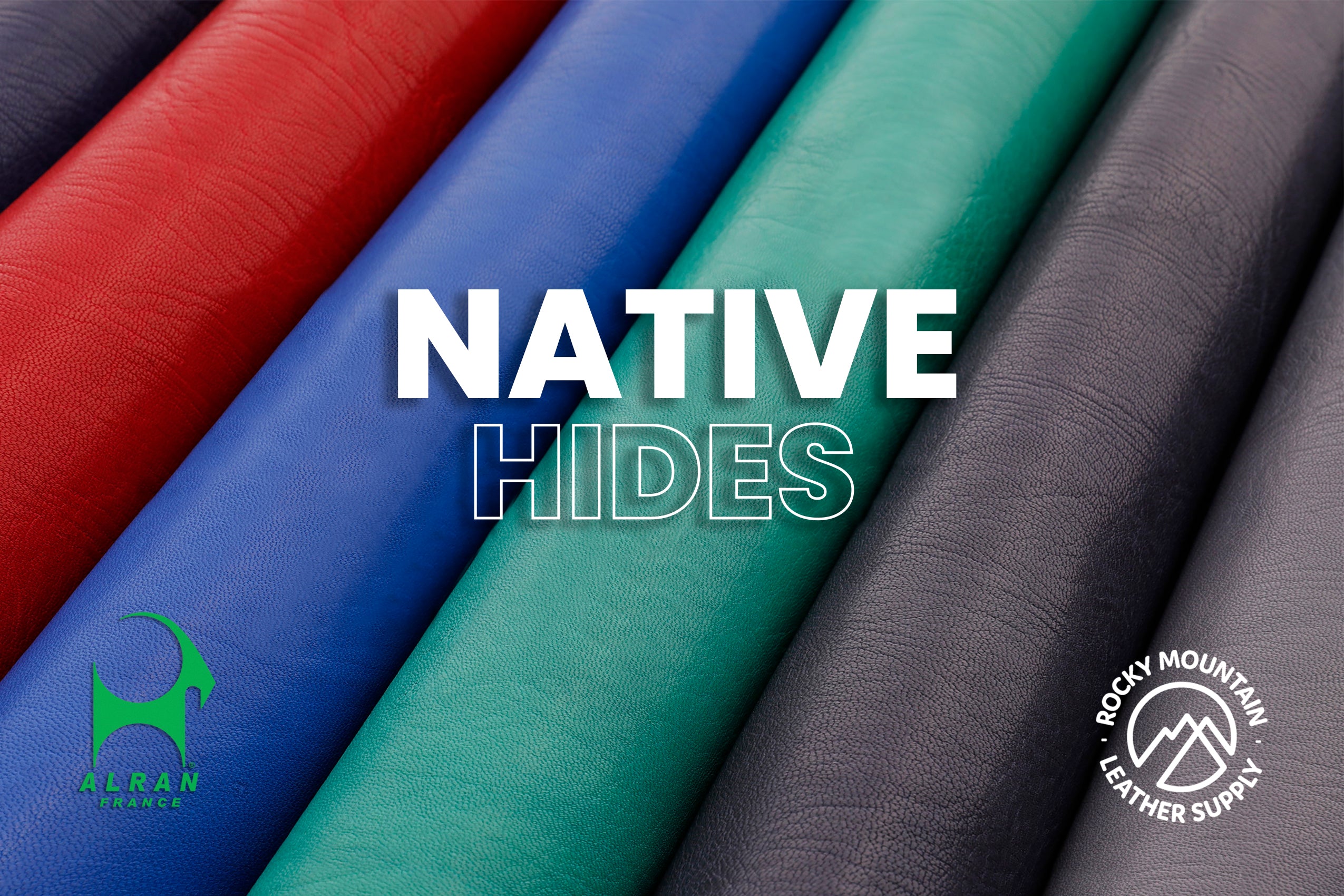 Alran - Native - Rustic Chevre Goat Leather (HIDES)