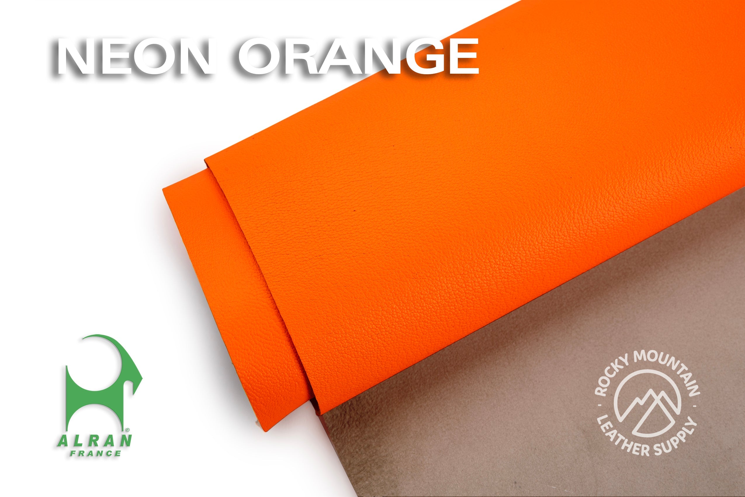 Alran - Sully "Neon" Chevre Chagrin - Goat Leather (SAMPLES)