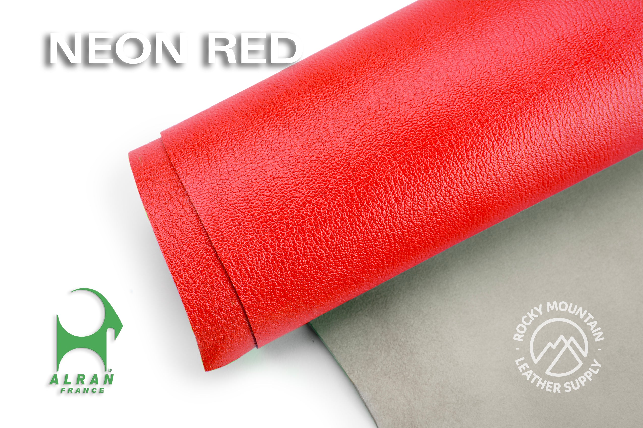 Alran - Sully "Neon" Chevre Chagrin - Goat Leather (HIDES)