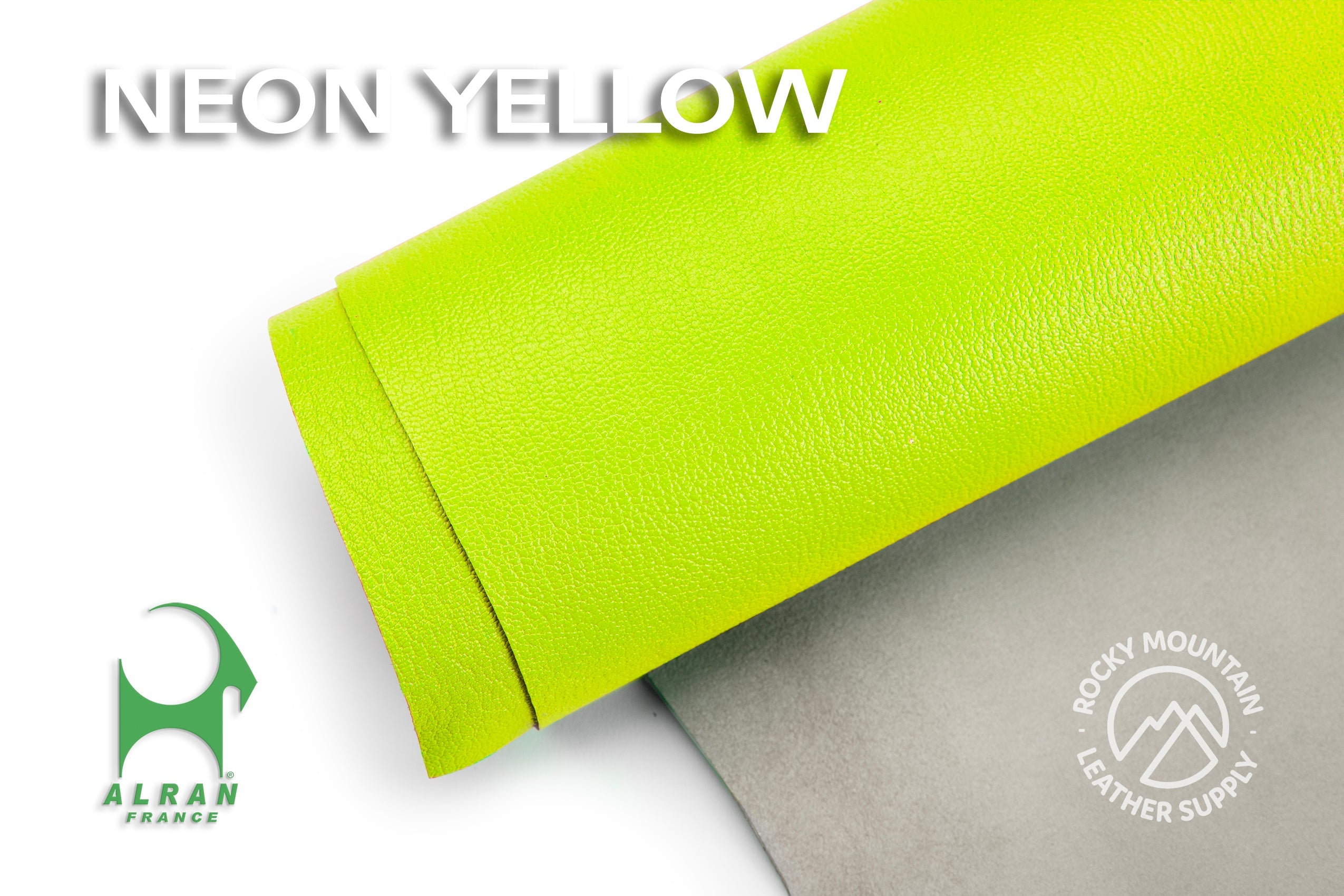 Alran - Sully "Neon" Chevre Chagrin - Goat Leather (SAMPLES)