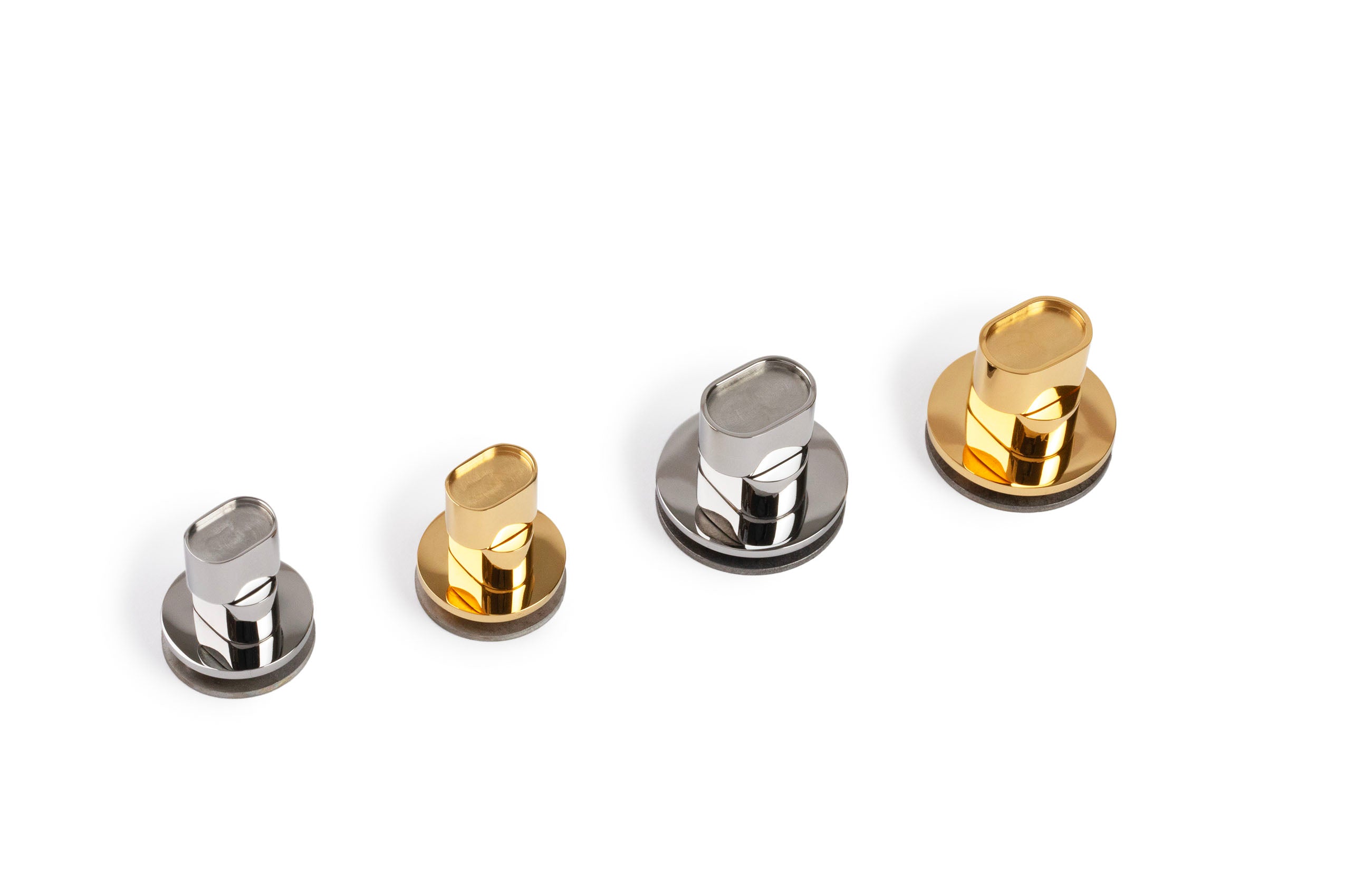 Chronos Inlay - Luxury Round Turn Lock (Stainless Steel)