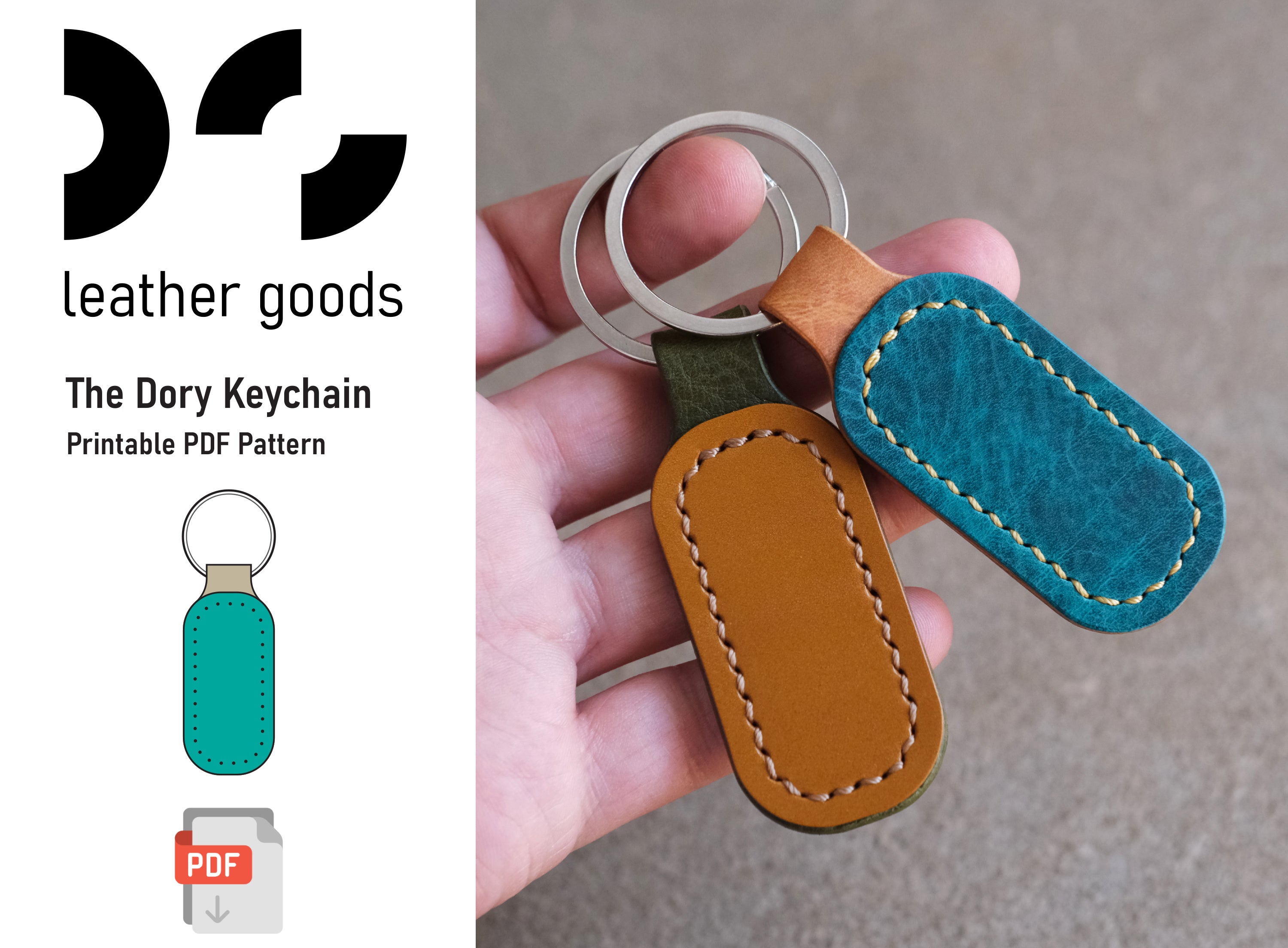 DS-108 The Dory Keychain Digital Pattern