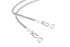 Geometric Chain Kit - Luxury Purse & Clutch Chain - 110cm/43in (Stainless Steel)