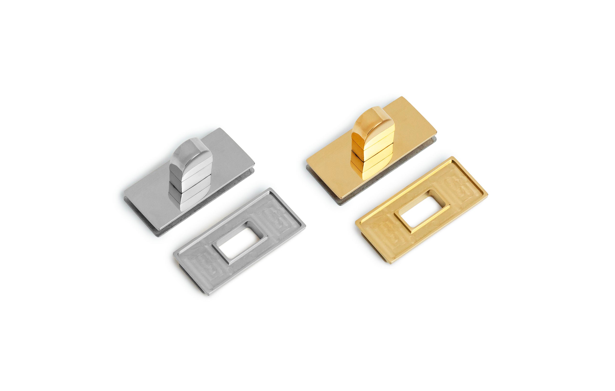 Hades Inlay - Luxury Turn Lock (Stainless Steel)