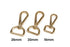 Helios - Swivel Snap Hook (Solid Brass)