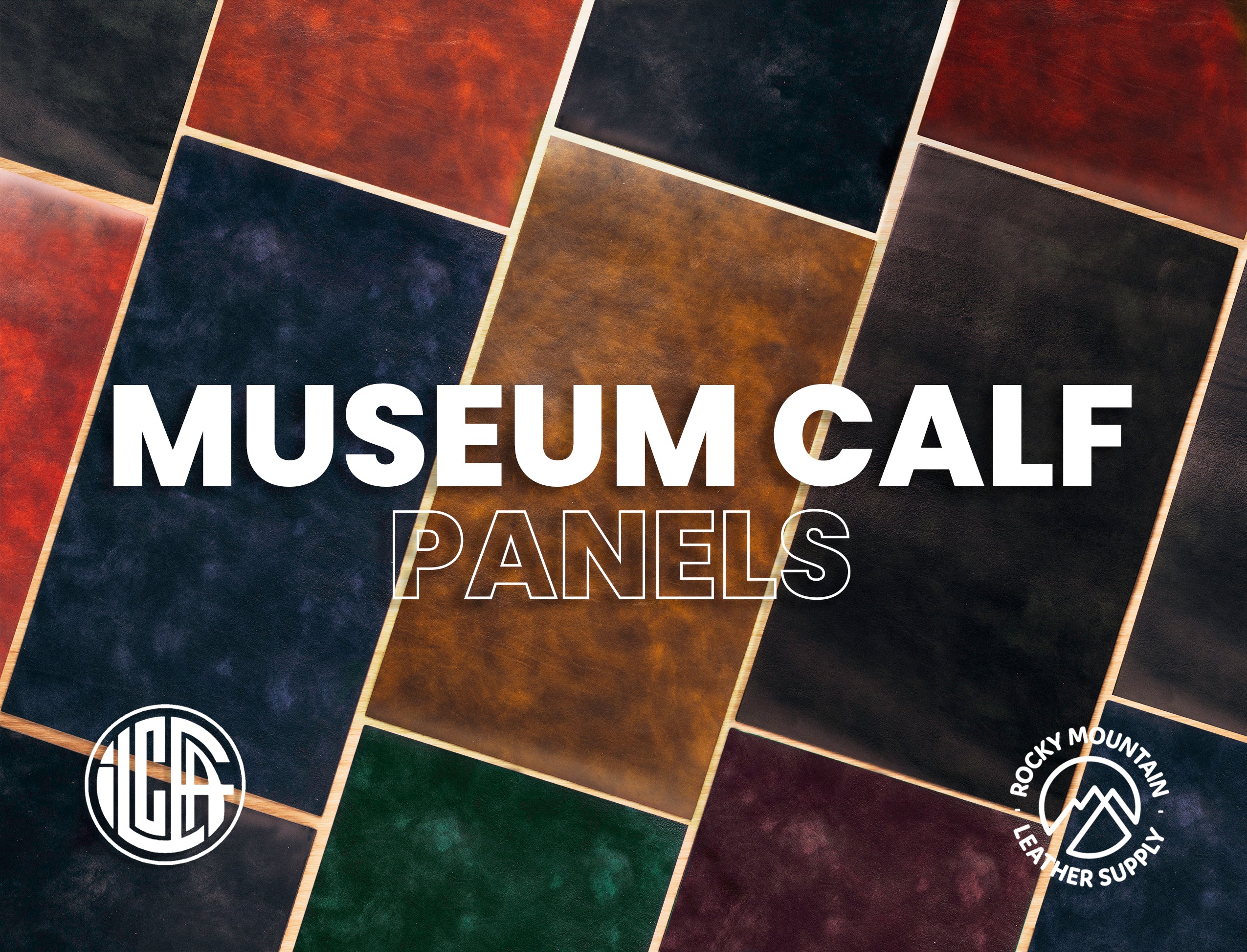 Ilcea -  Museum Calf -  Calfskin Leather (PANELS)
