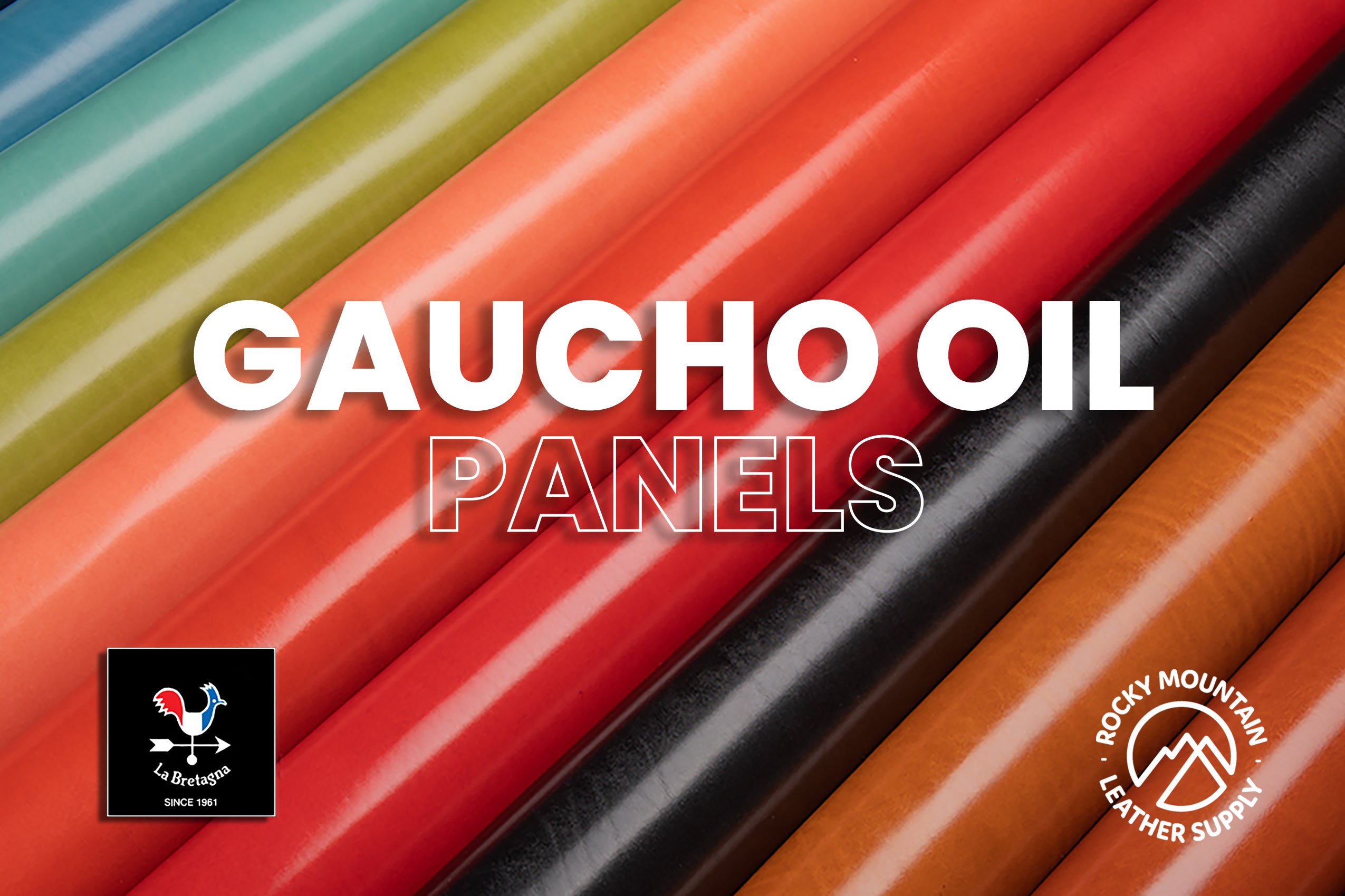 La Bretagna -  Gaucho Oil -  "Vacchetta" Veg Tanned Leather (PANELS)