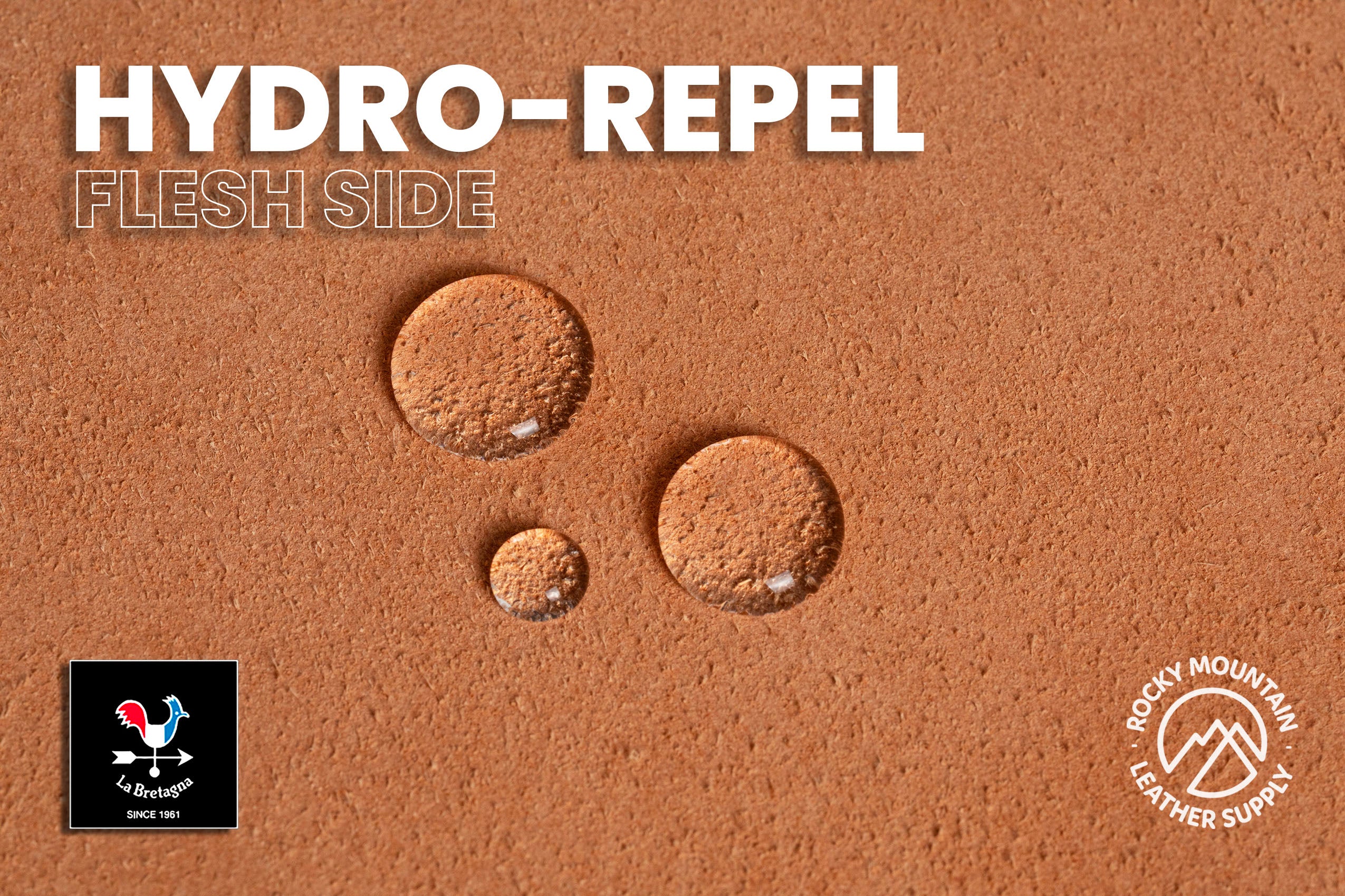 La Bretagna - Hydro Repel Pebbled - Waterproof Veg Tanned Leather (SAMPLES)