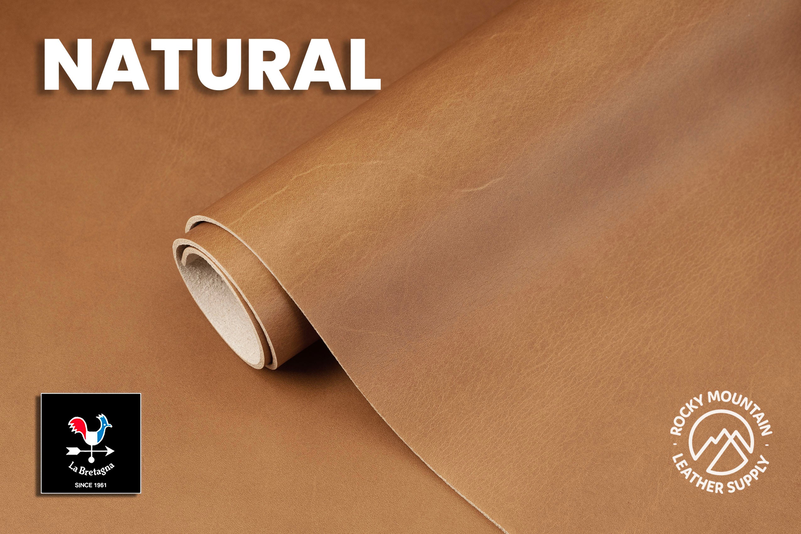 La Bretagna - Pecos - "Vacchetta" Veg Tanned Leather (SAMPLES)