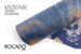 Rocado - "Hatch Marbled" Shell Cordovan - Veg Tanned (Ocean)