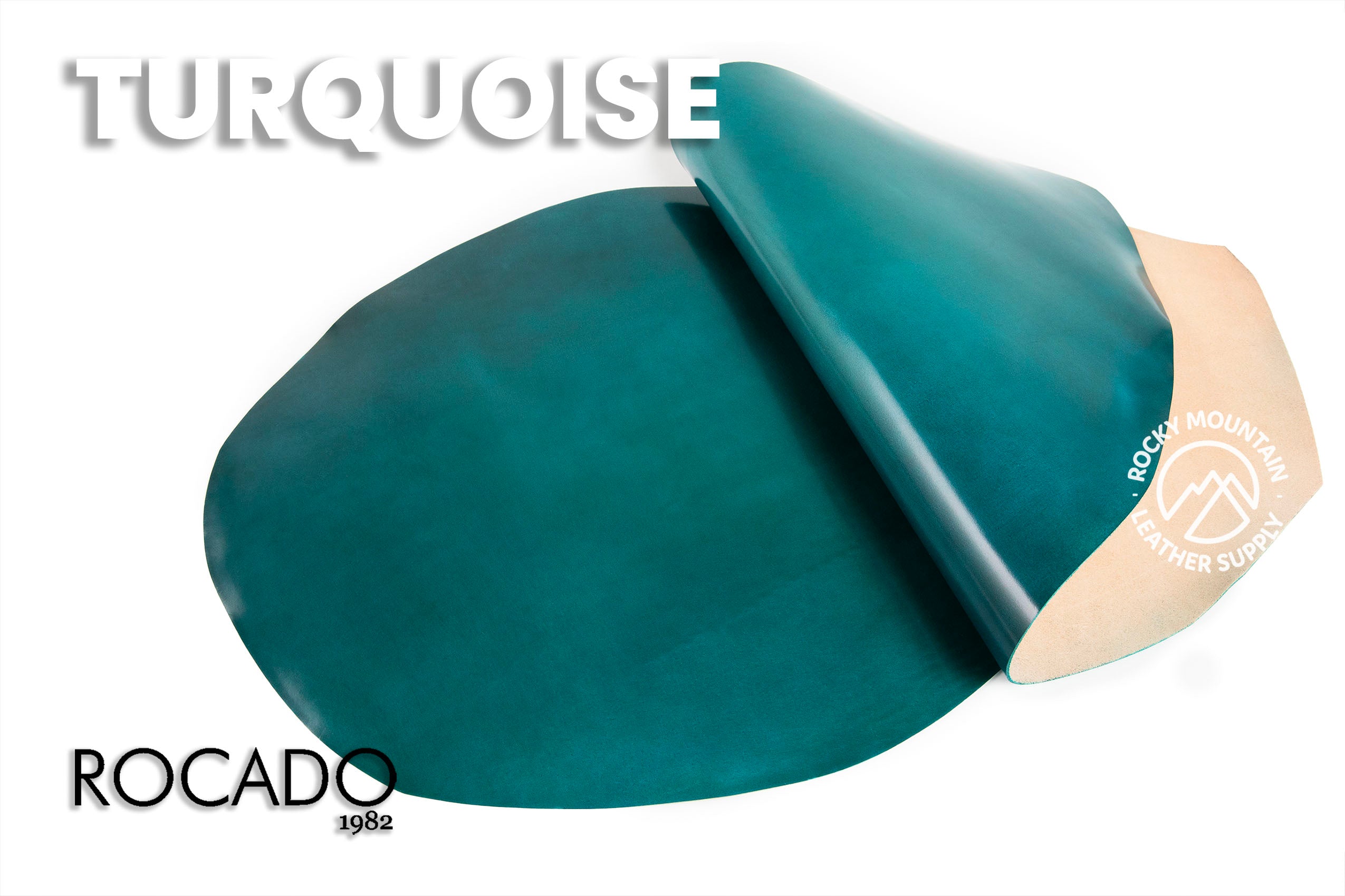 Rocado - "Classic" Shell Cordovan - Veg Tanned (Turquoise)
