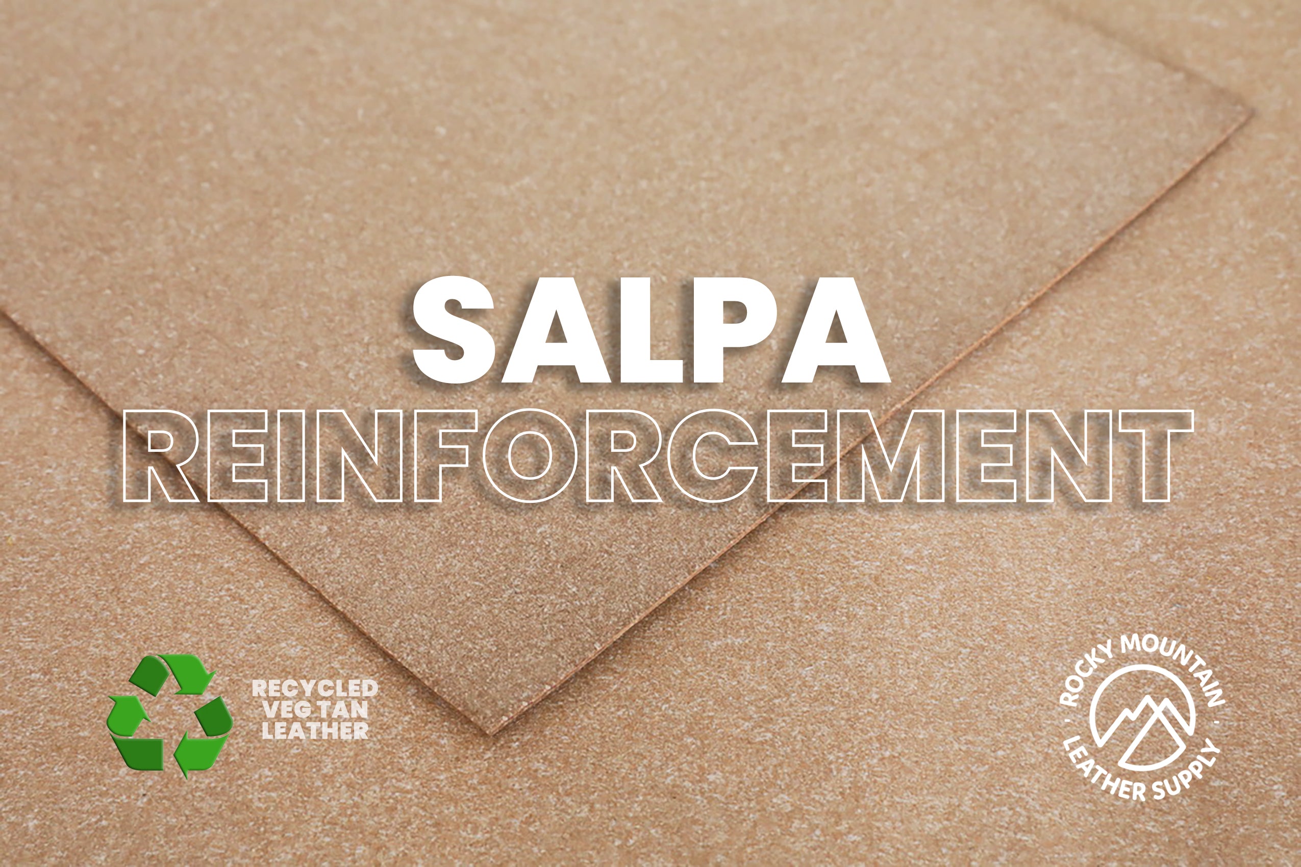 Salpa - Premium Bonded Veg Tan Leather - Reinforcement (SAMPLES)