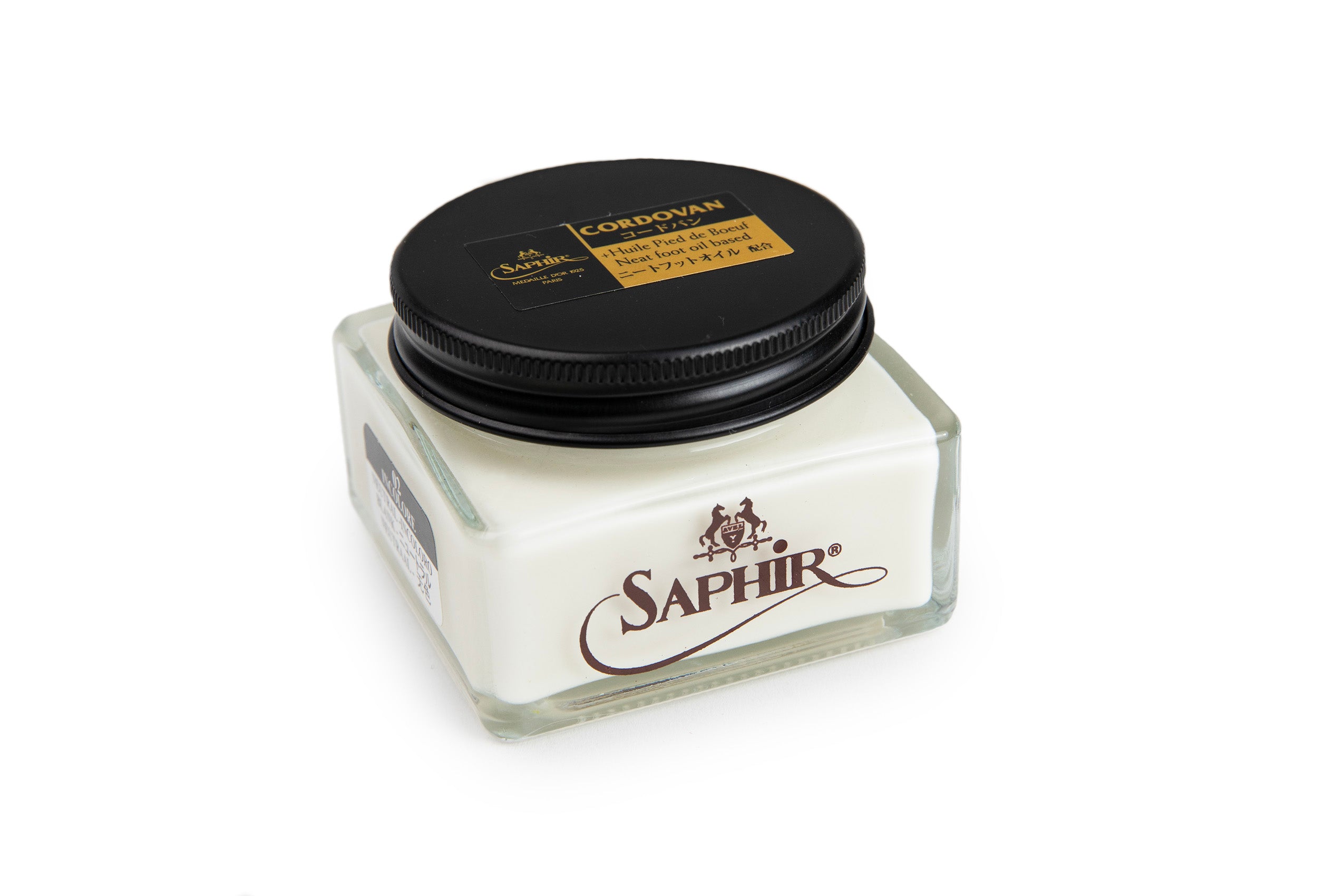 Saphir - Medaille D'or - Cordovan Cream - Shell Cordovan Leather Conditioning Cream (75mL)