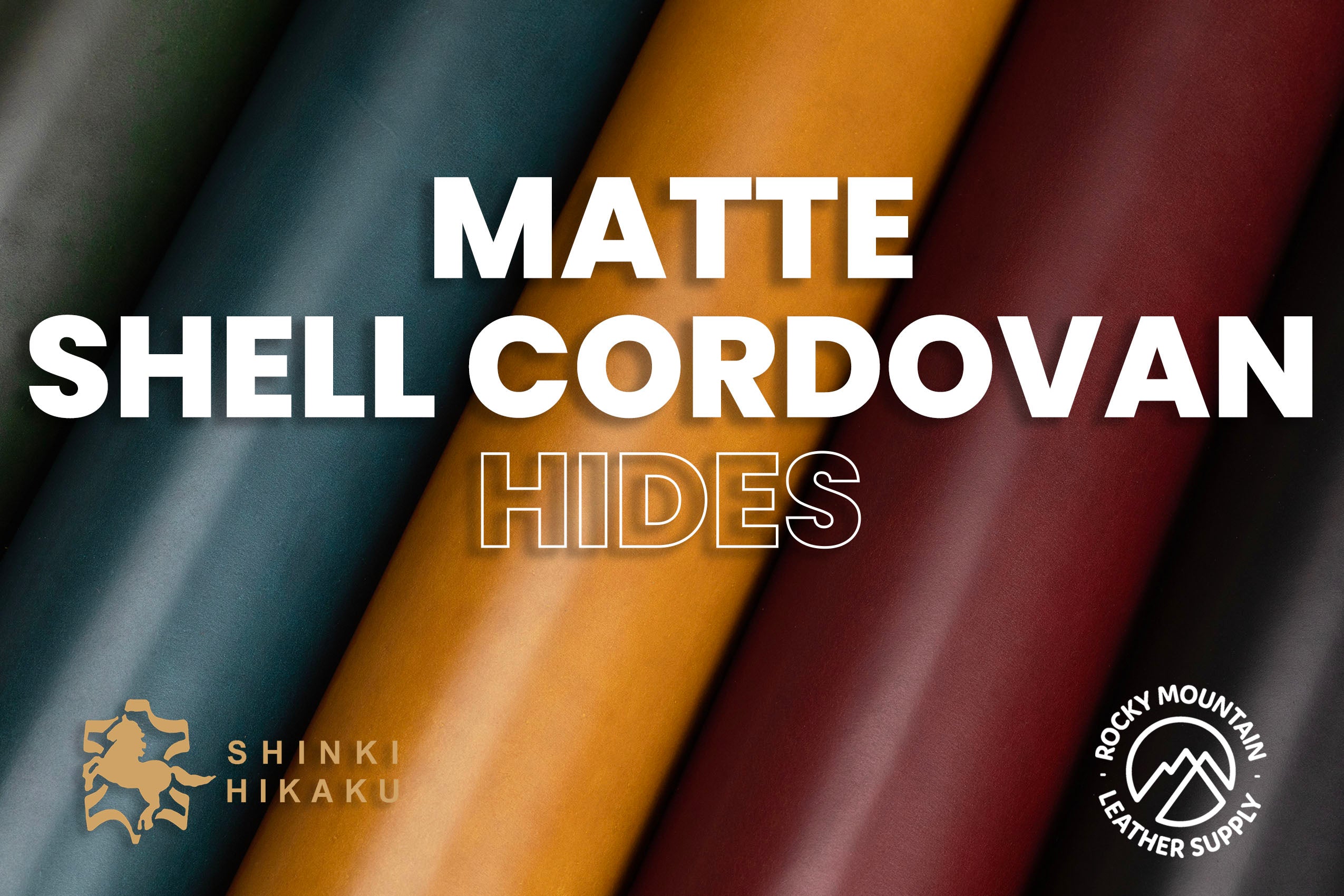 Shinki Hikaku - "Matte" Shell Cordovan - Veg Tanned (Whiskey)