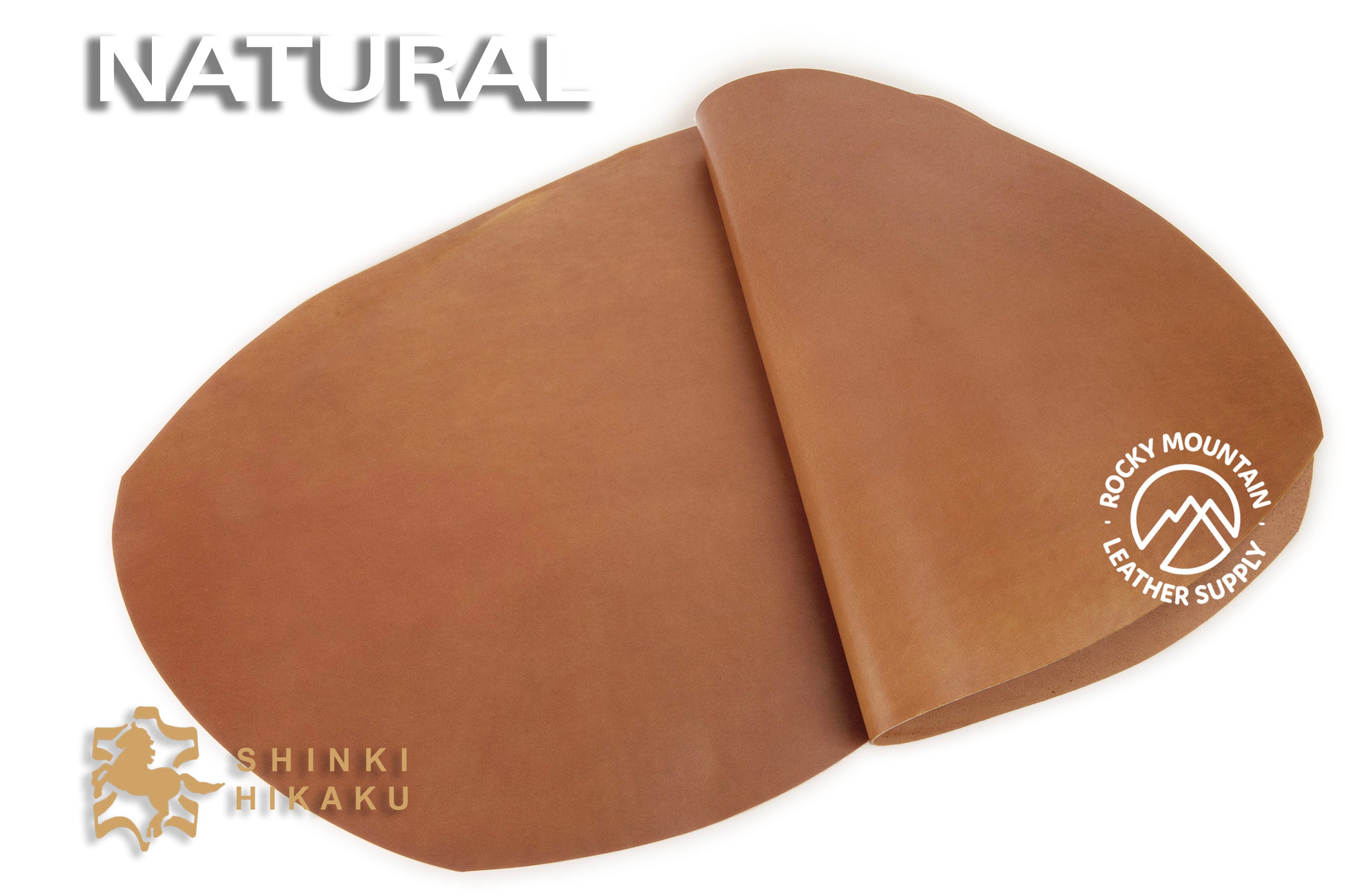 Shinki Hikaku - "Matte" Shell Cordovan - Veg Tanned (Natural)