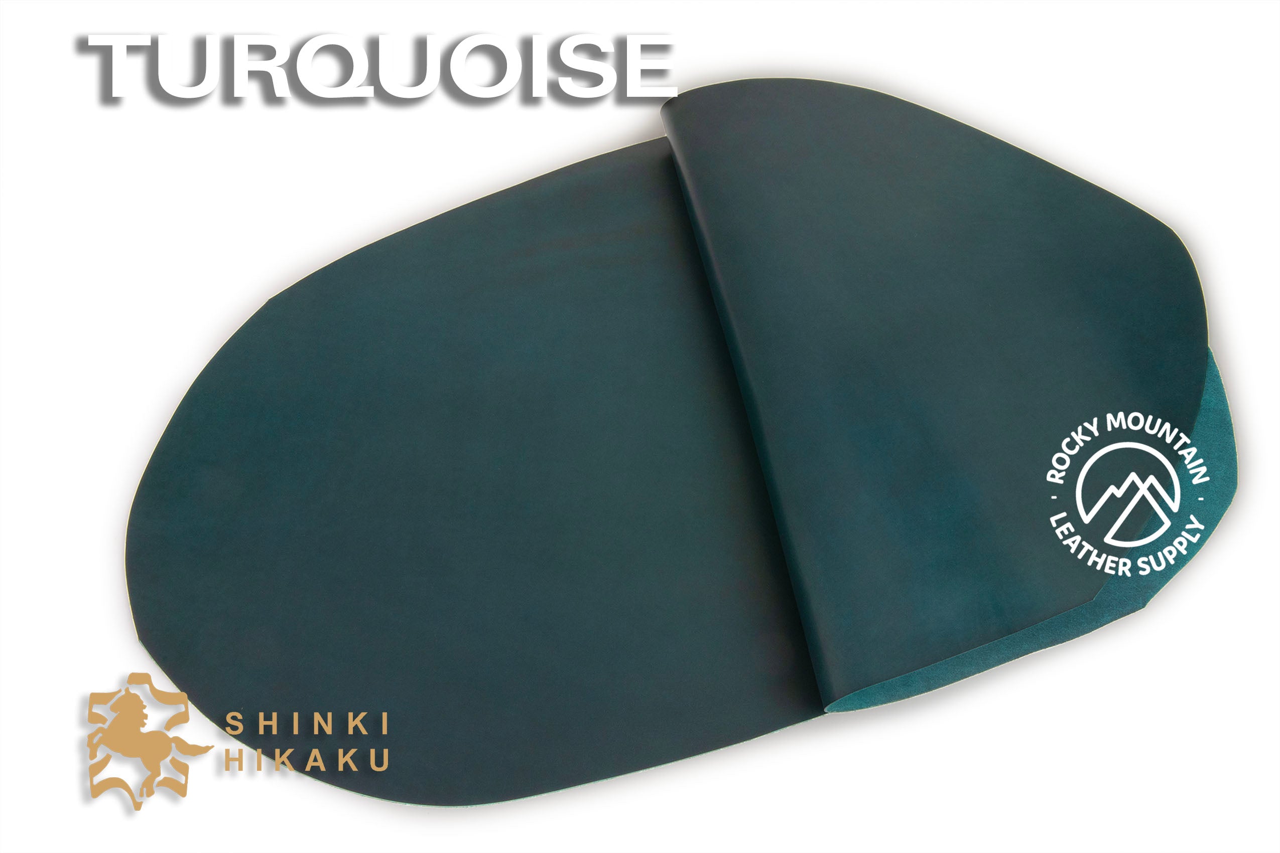 Shinki Hikaku - "Matte" Shell Cordovan - Veg Tanned (Turquoise)