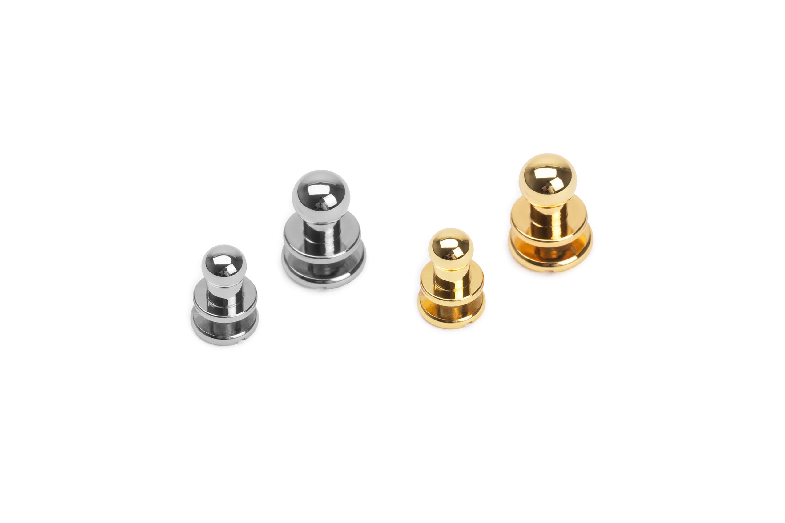 Asteria - Luxury Button Studs (Stainless Steel)