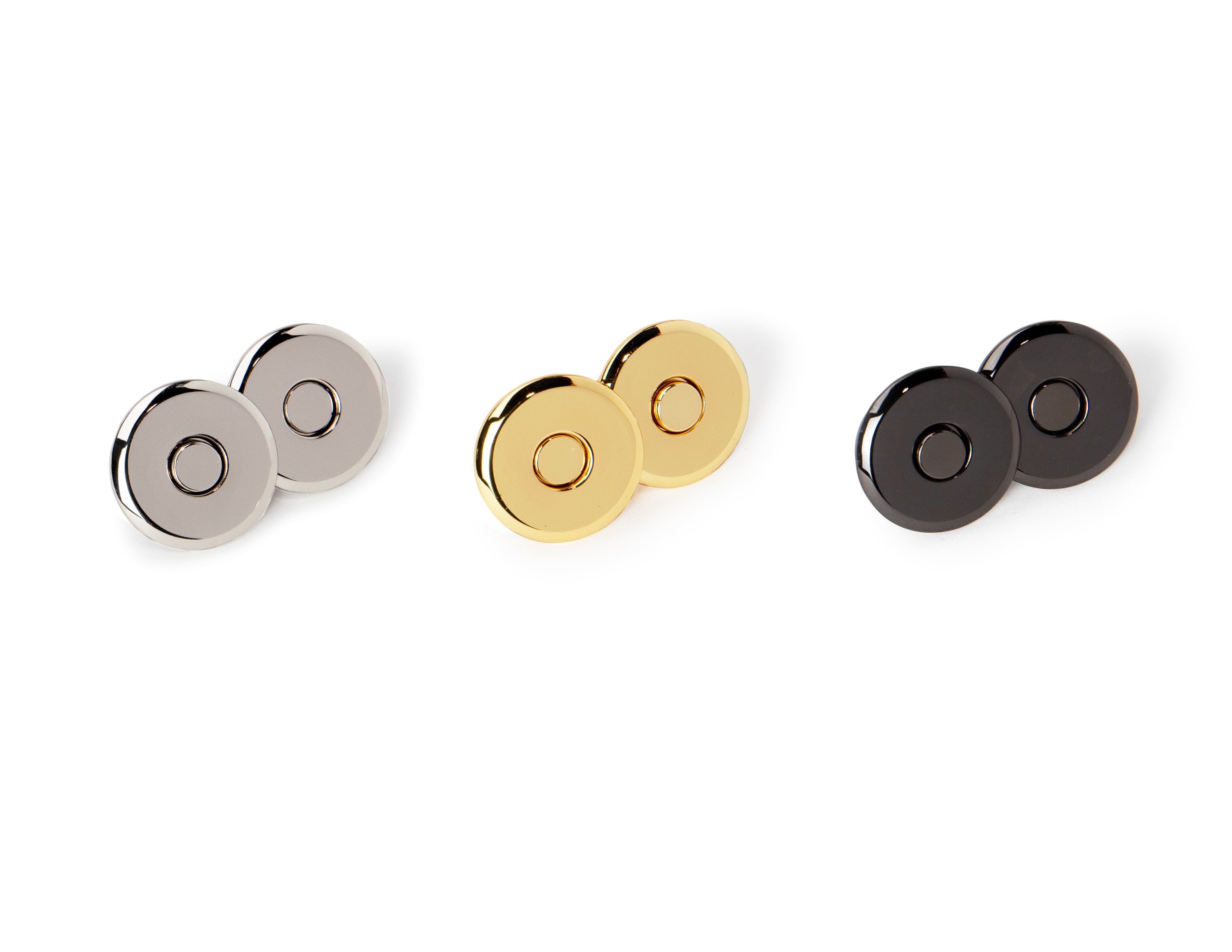 Atlas - Luxury Self Centering Magnetic Snap (Stainless Steel)
