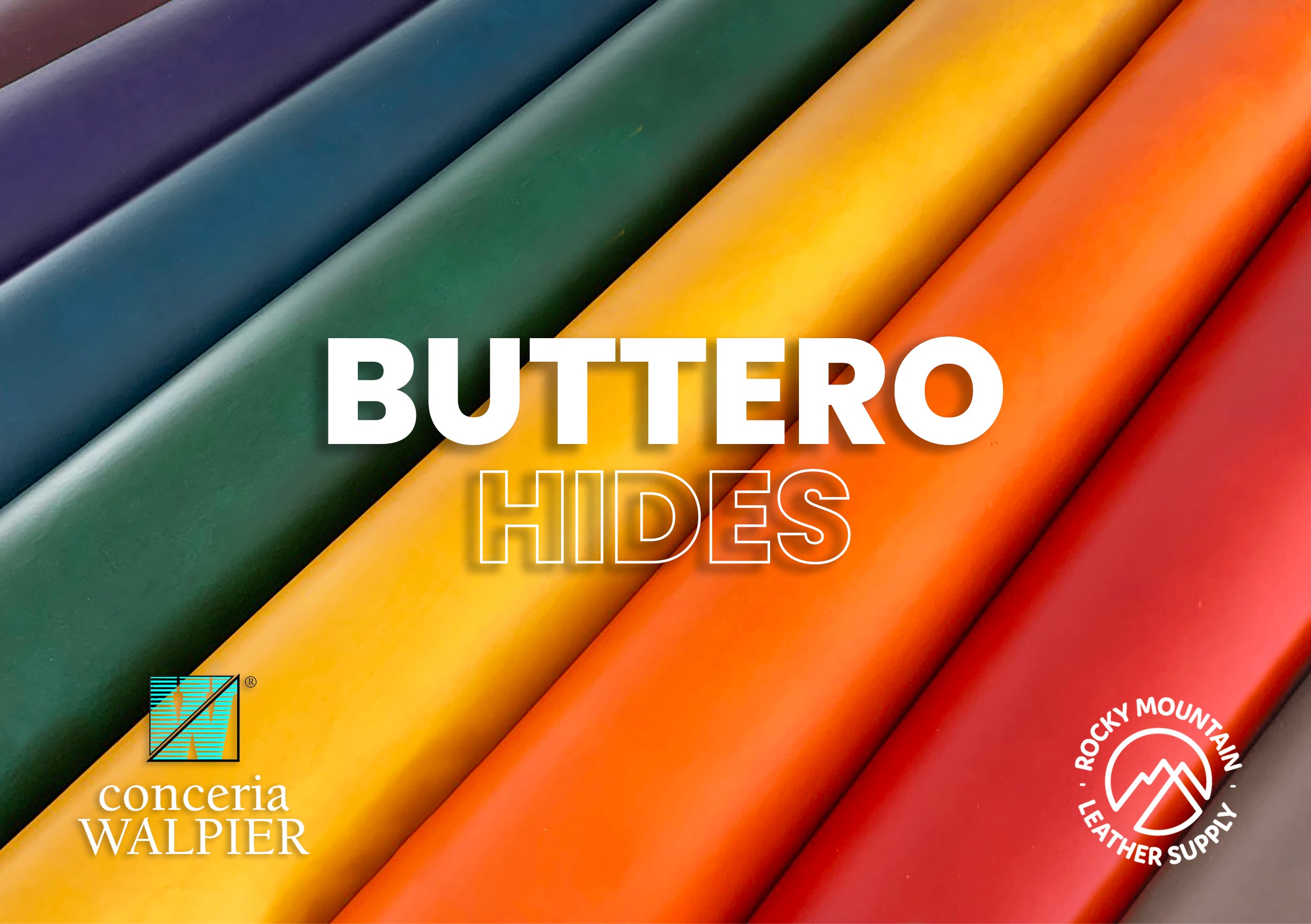 Conceria Walpier - Buttero - Veg Tanned Leather (HIDES - 3oz & 5oz)
