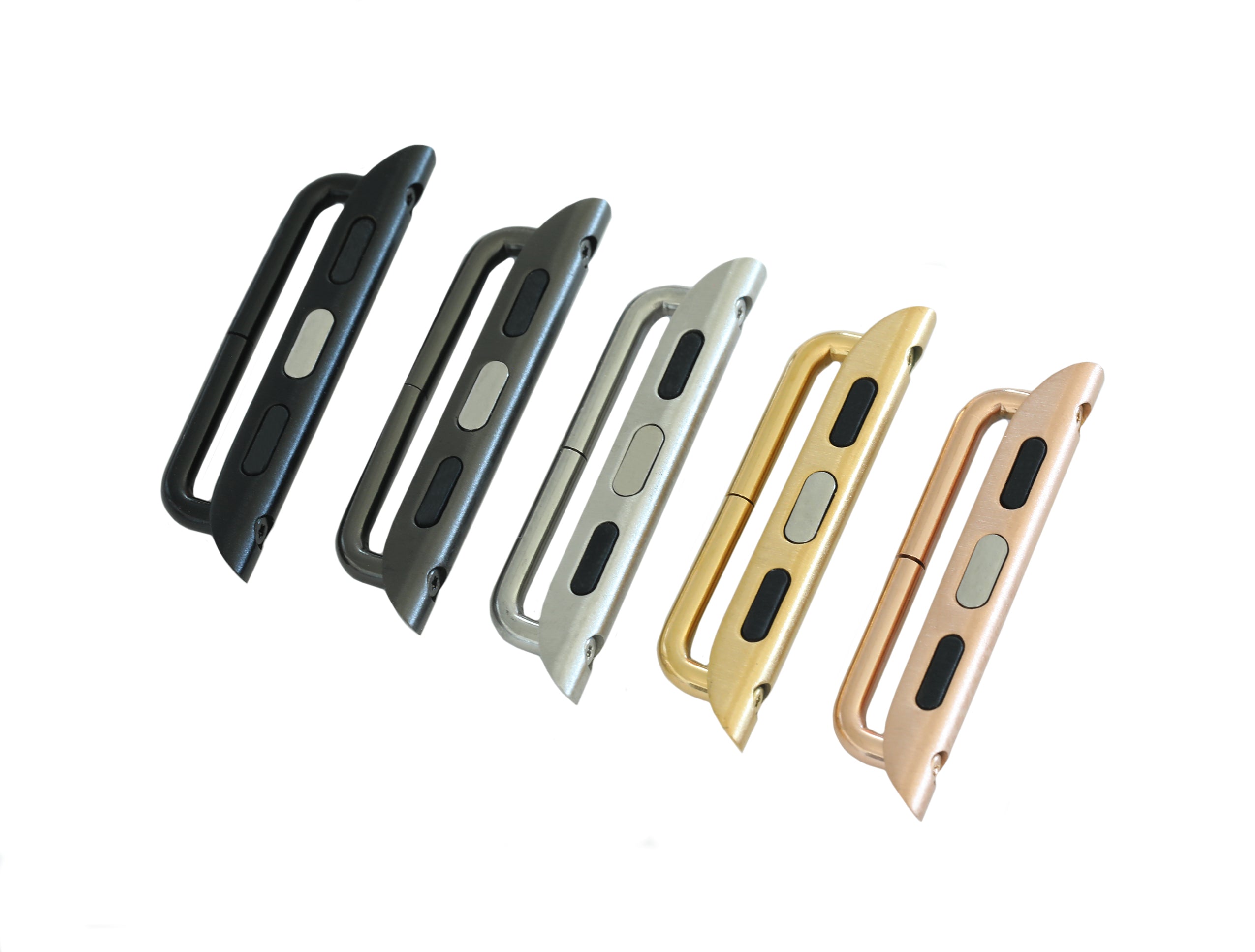Apple Watch Magnetic Connectors (Pair of 2) - For DIY Apple Watch Straps (Latest Series 11 and Previous Models)