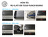 Oka Factory - Japanese Premium "Grain Flow" Punch Board (5 Sizes)