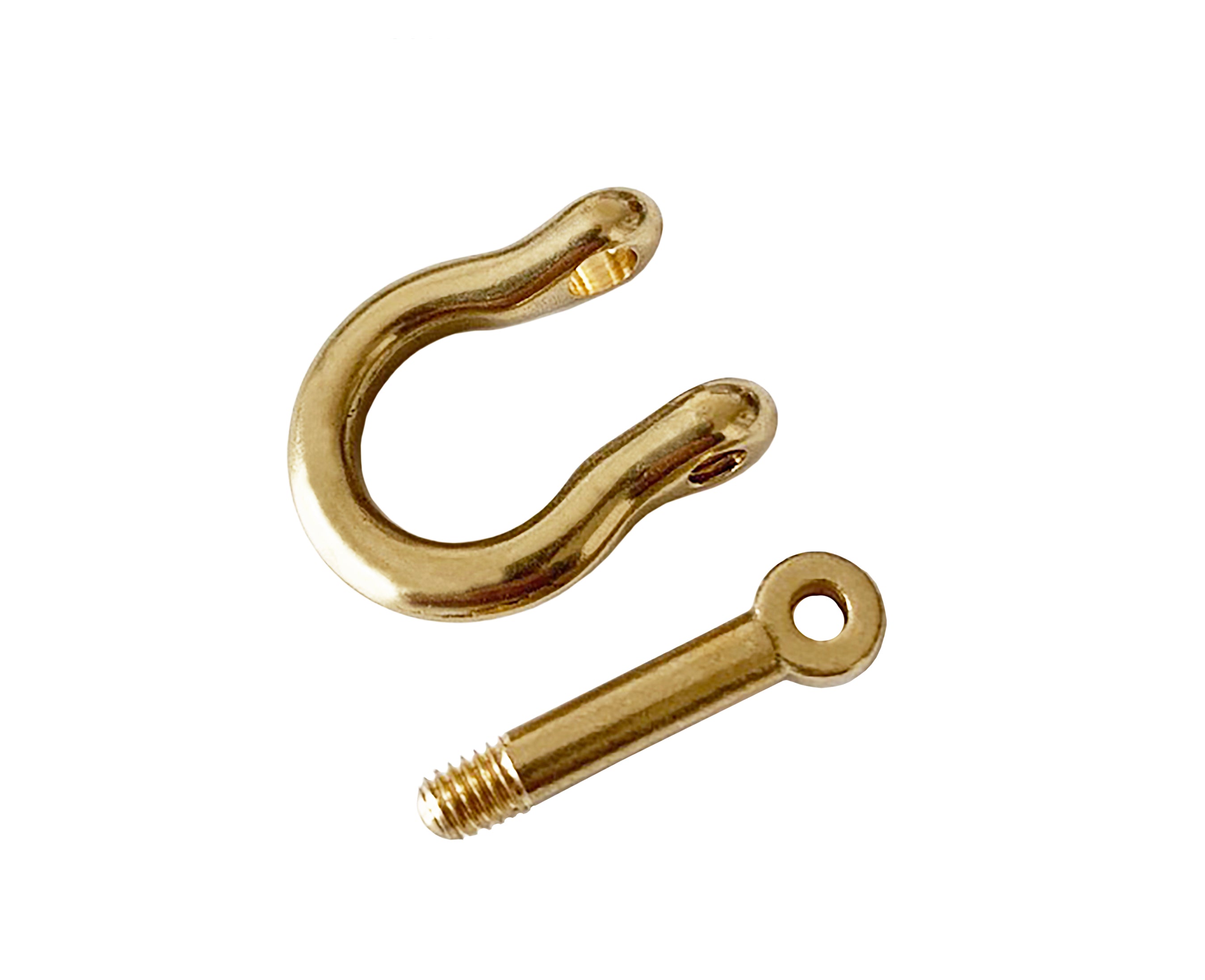 Japan Brass - Shackle Hardware (Solid Brass)