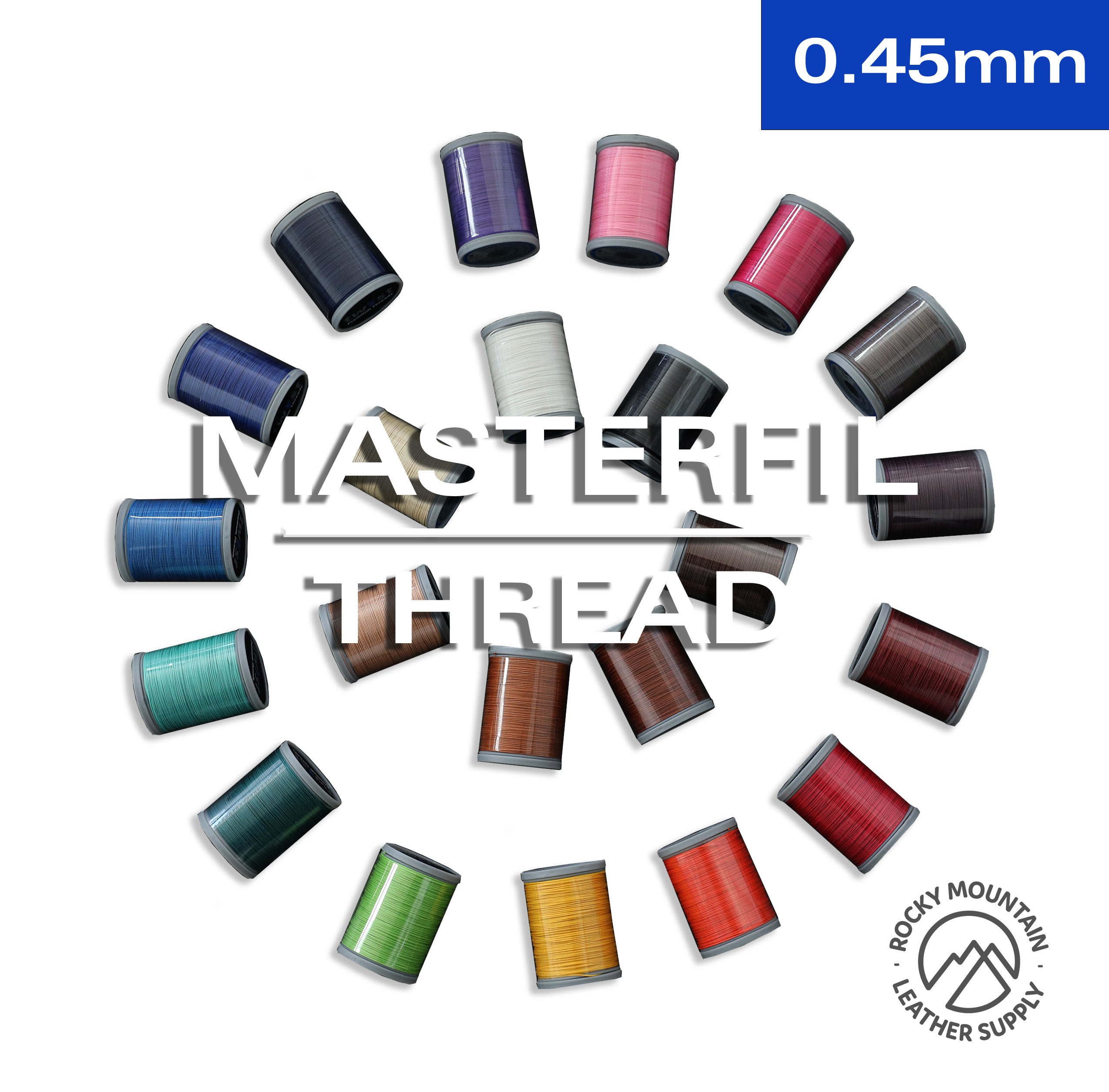 Rocky Mountain - MasterFil- Premium Waxed Linen Thread - 0.45mm