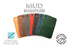 Conceria Walpier - Mud - Rustic "Vachetta"Veg Tanned Leather (SAMPLES)